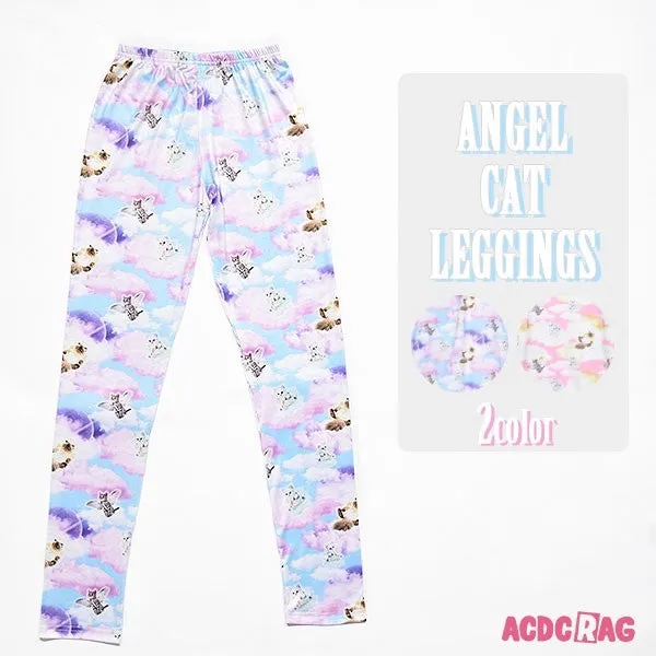ACDC RAG Angel Cat Leggings