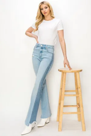 High Rise Bootcut Jeans