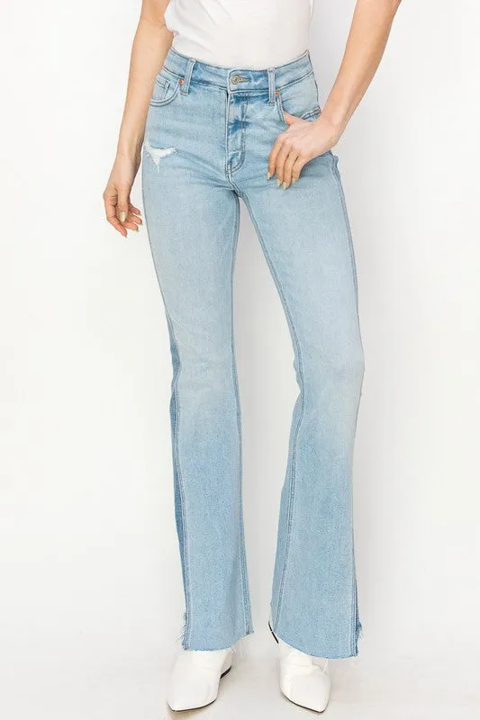 High Rise Bootcut Jeans