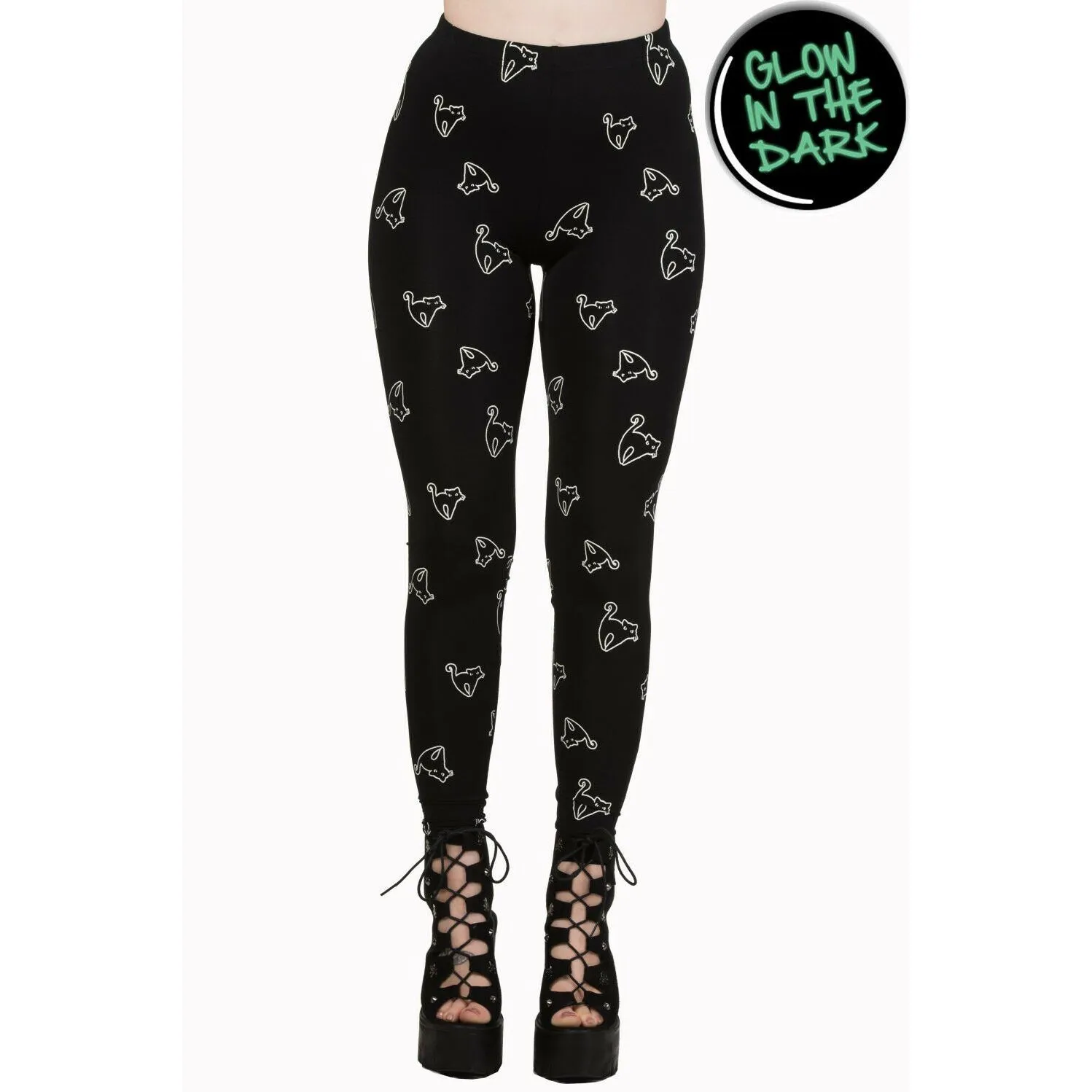 Nine Lives Glow In The Dark Leggings