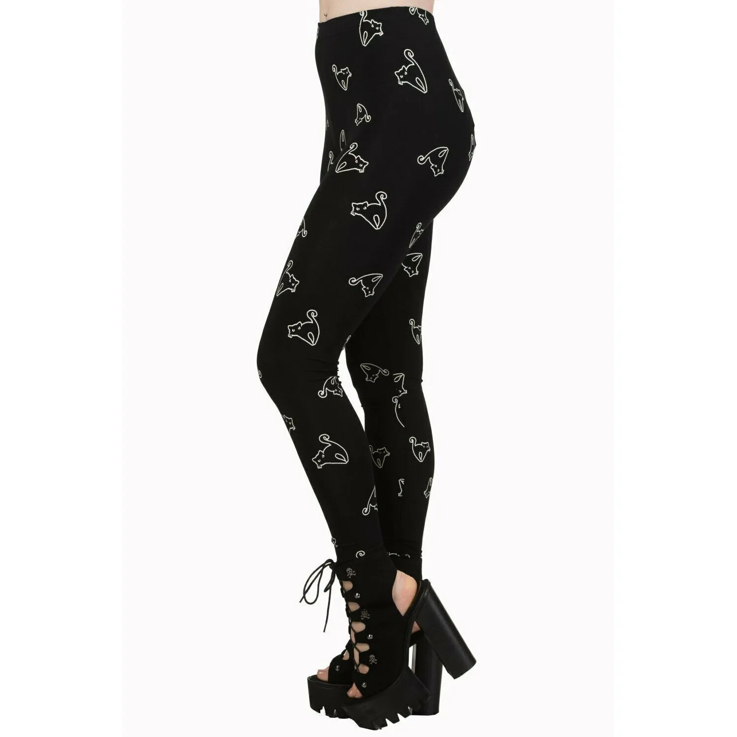 Nine Lives Glow In The Dark Leggings